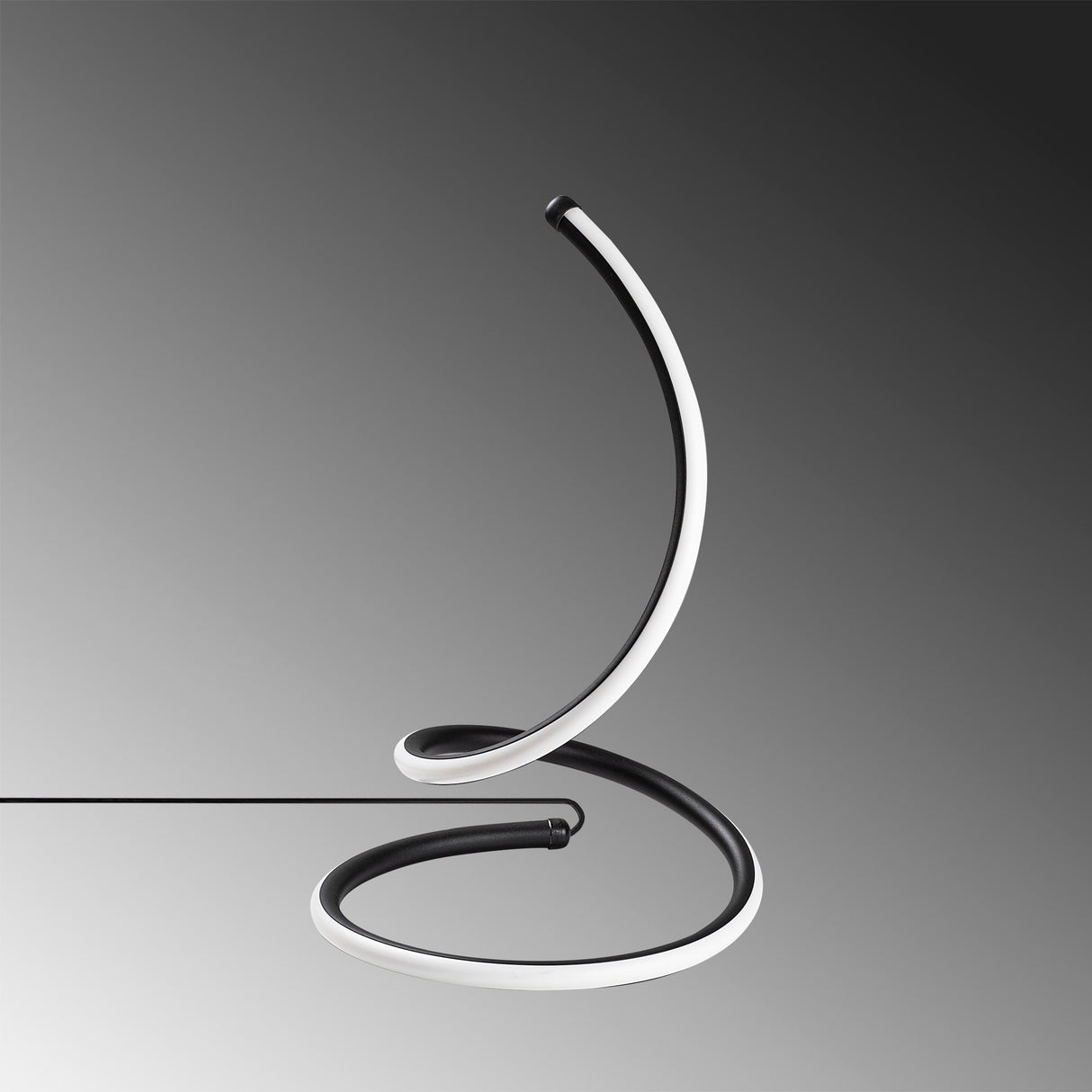 Tischlampe Schwarz Metall Nightstrike