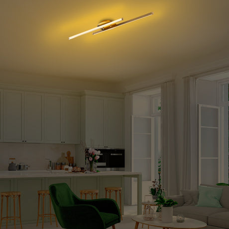 Deckenlampe Gold Metall Hawk