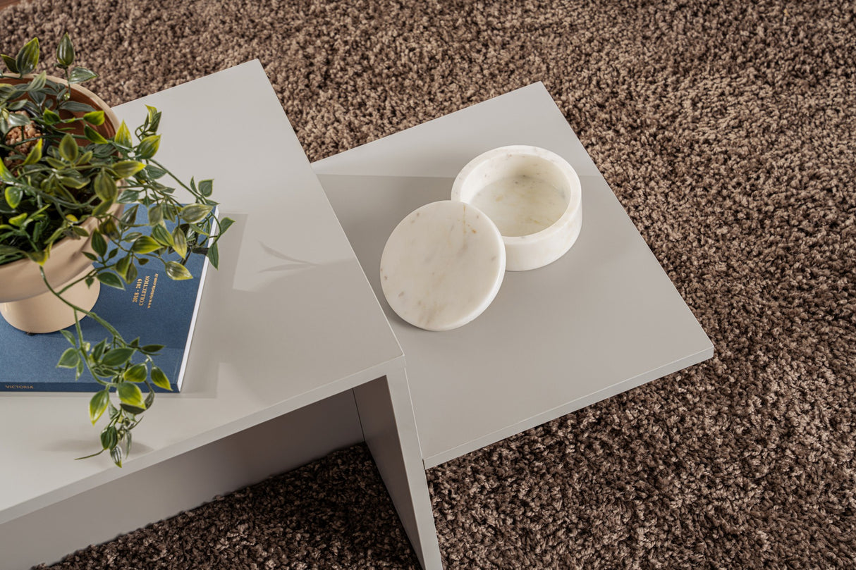 Couchtisch Grau Melamin Eterna