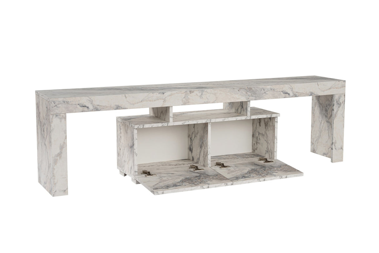 TV Möbel Marmor Melamin Vertex 50x180x31,3 cm