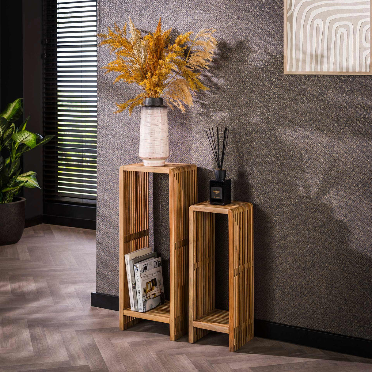 Beistelltisch Set von 2 Raoul Teakholz