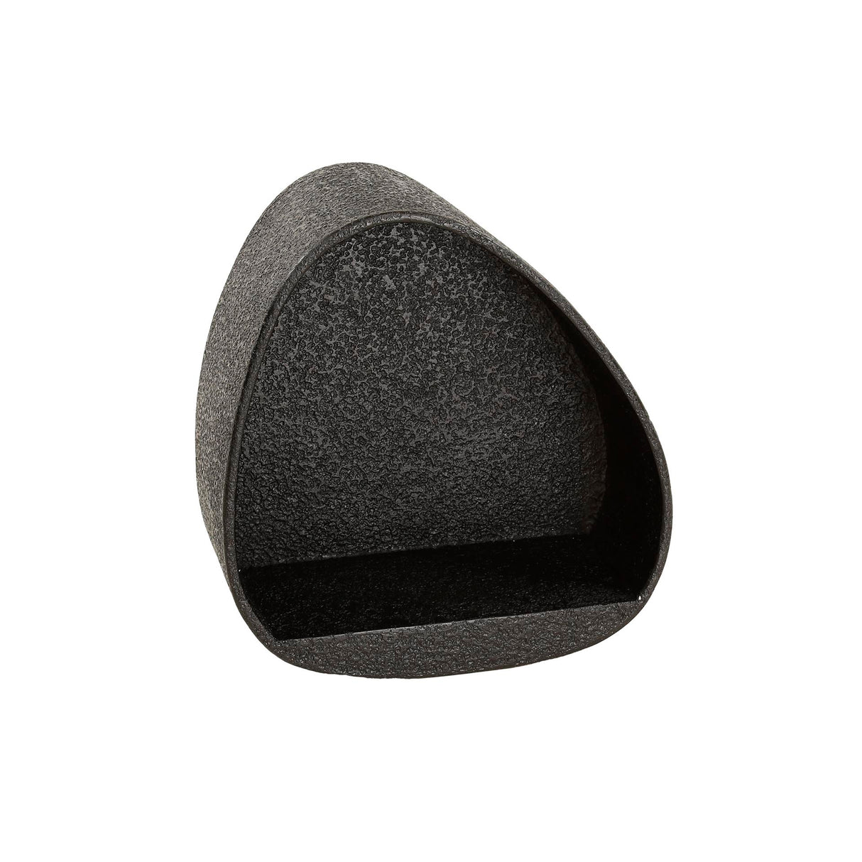 Wandregal Dreieck metallic grau 42x21 cm Aeris