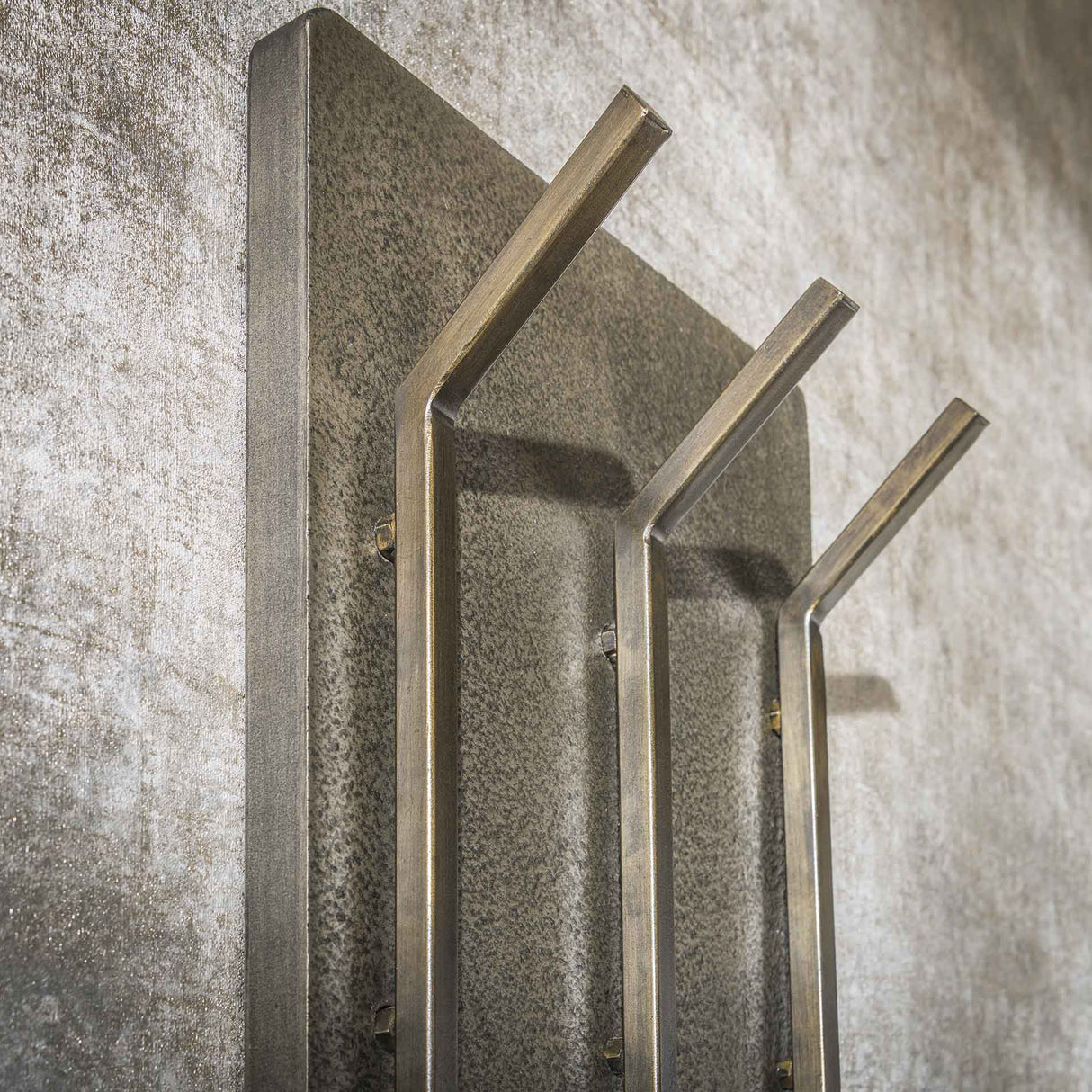 Garderobenständer Ferre 6-Haken - Metall Antik Bronze