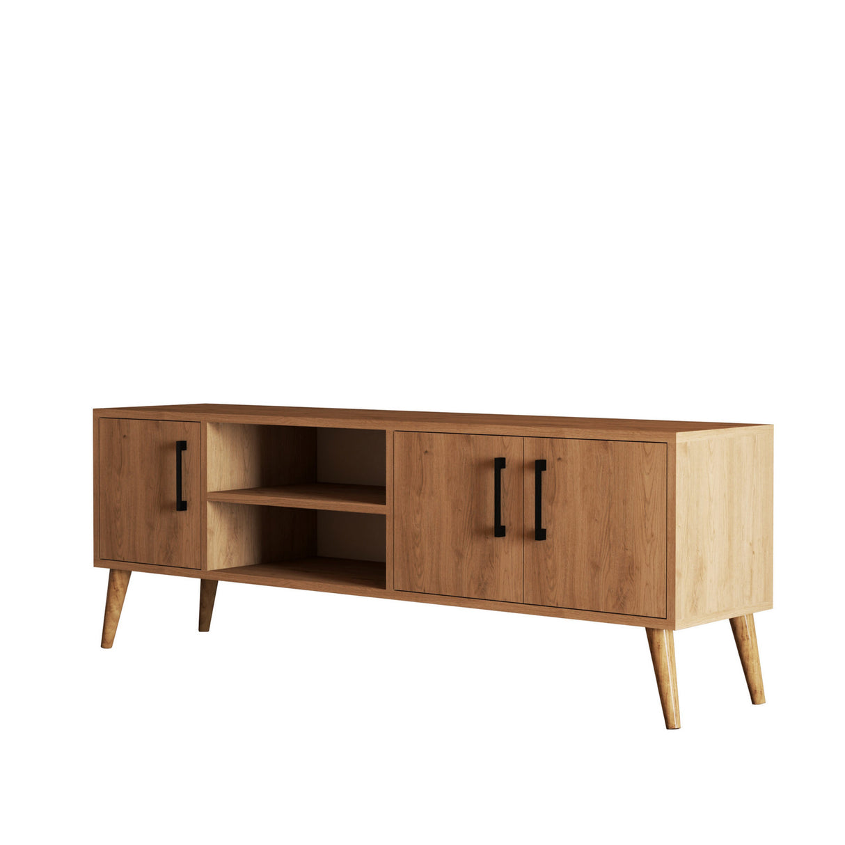 TV-Möbel Exxen Oak Melamin 150x52x34 cm