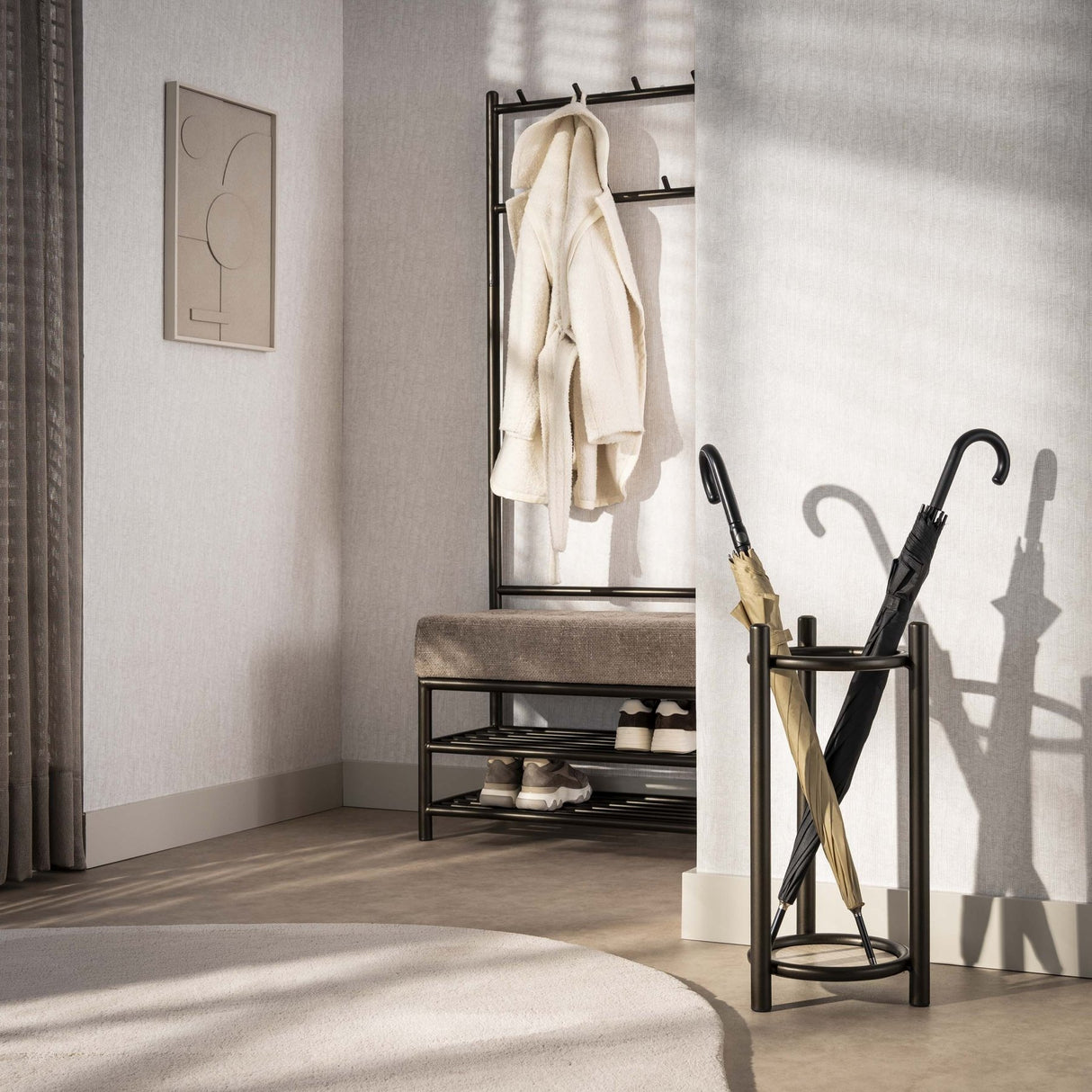 Orion Paraplubak Rund Drift braun Ø30 H60