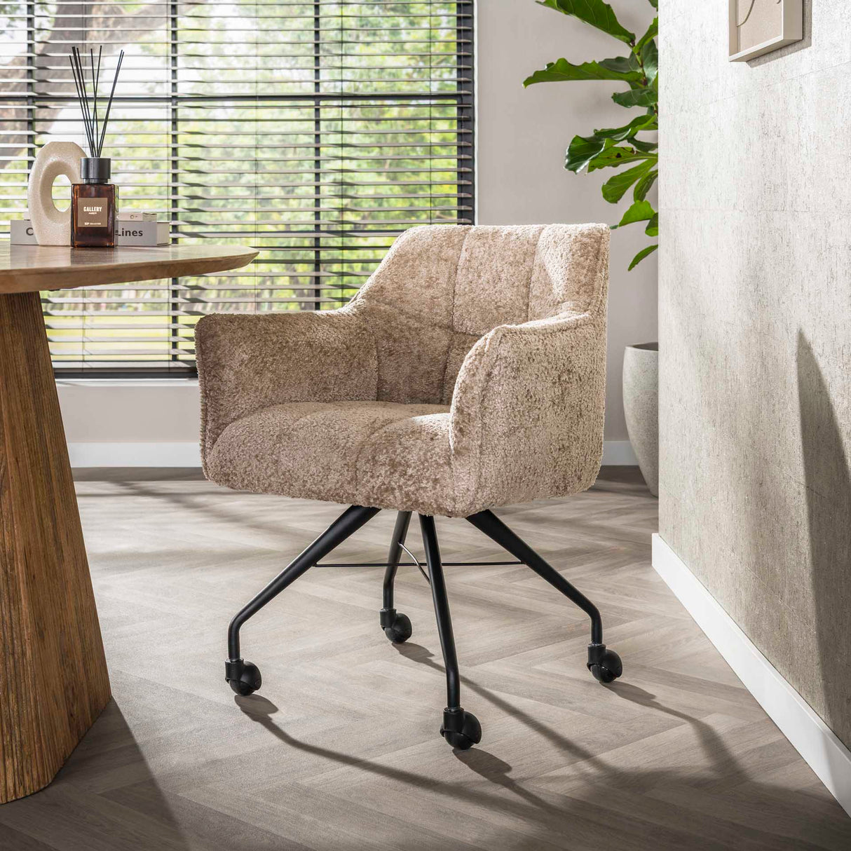 Satz von 2 Esszimmerstühlen Tova Alura Sand