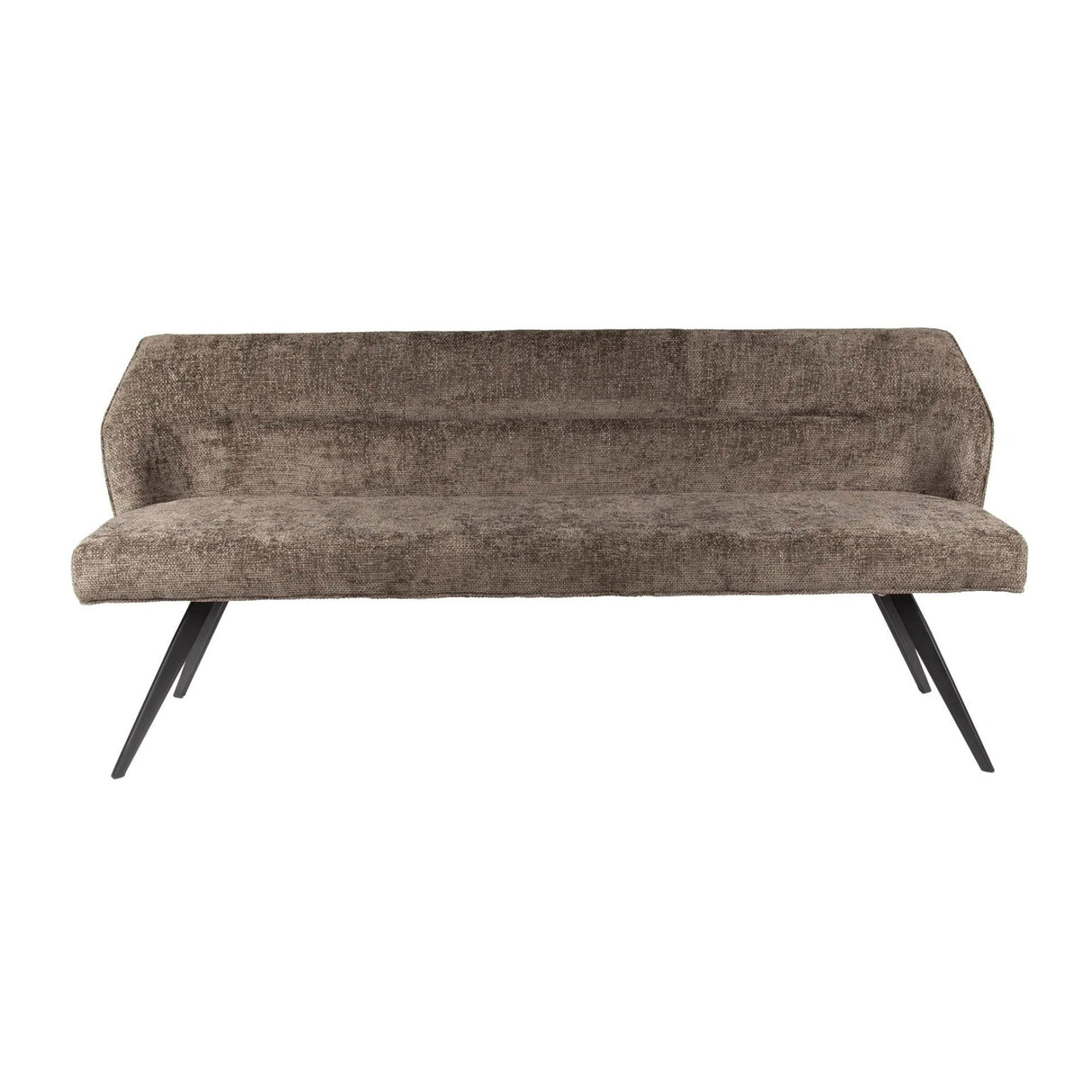Esszimmerbank Chia Chenille Stoff Rich Taupe 188 cm