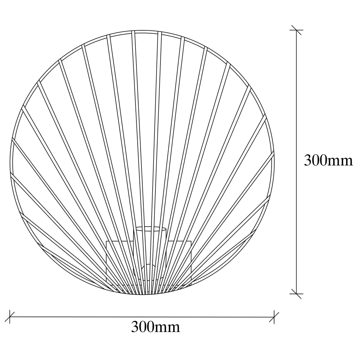 Wandleuchte bronzefarbenes Metall Arbor