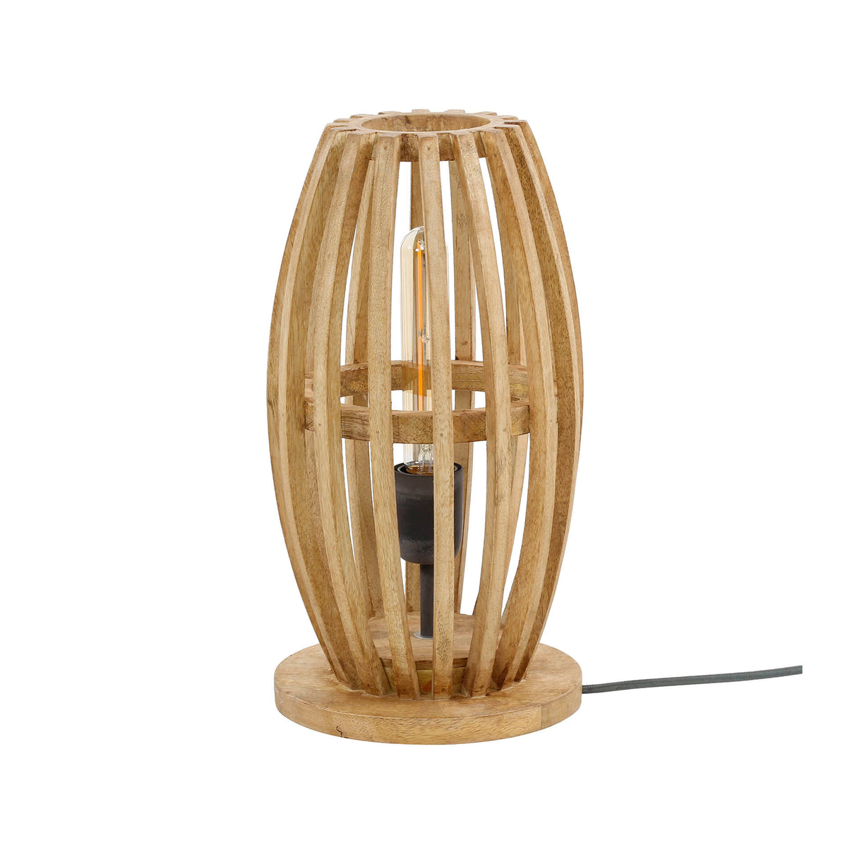 Tischlampe Jalou Mangoholz