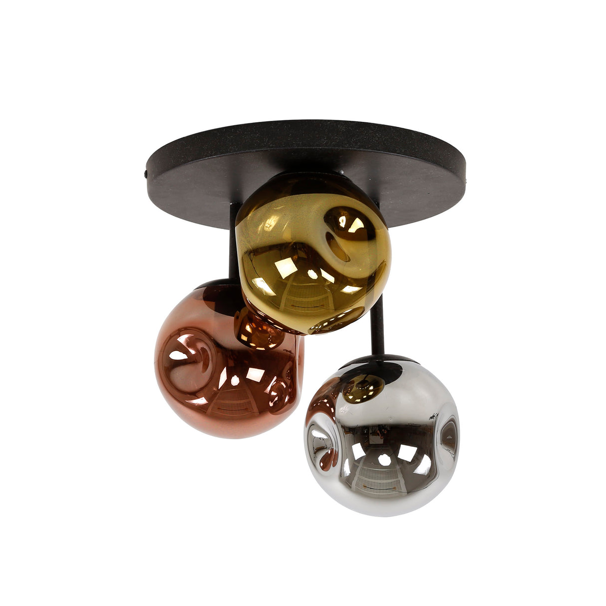 Deckenleuchte Ada 3-flammig Farbglas