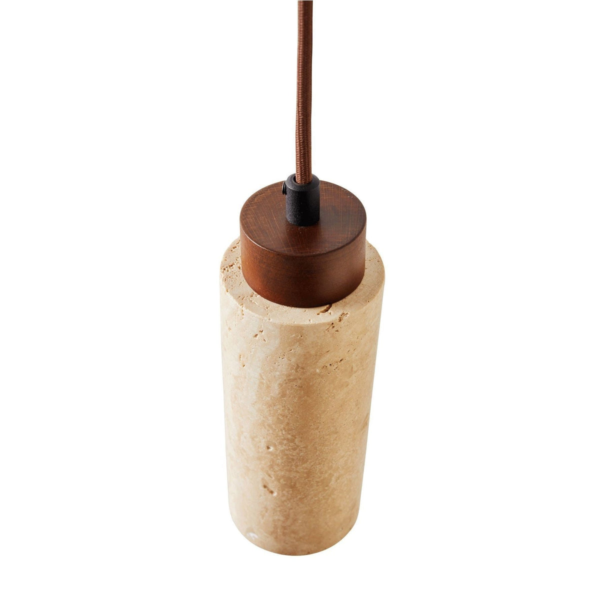 Babıl - Walnuss-Beige-Walnuss-Travertin-Kappe