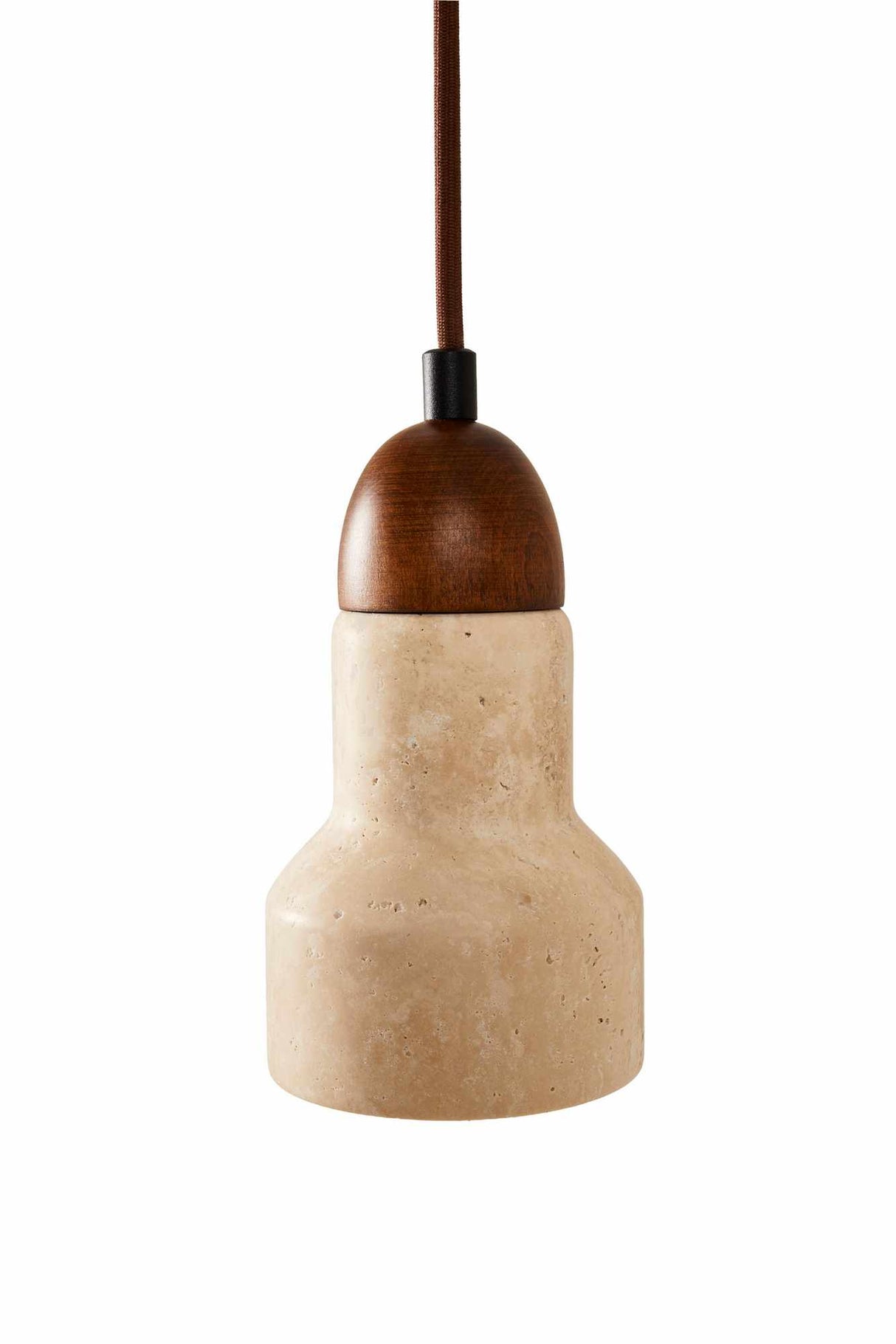 Swiss - Walnussbeige Walnuss-Travertin-Kappe
