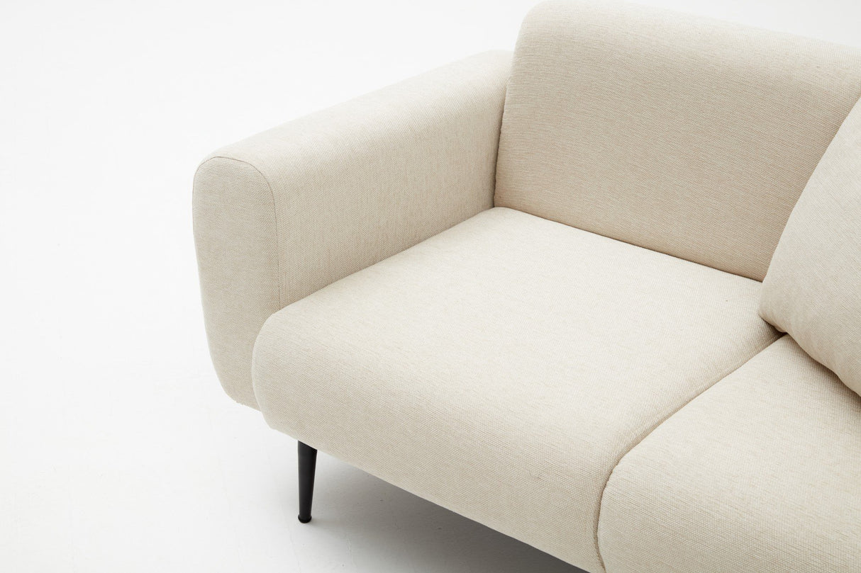 2-Sitzer-Sofa Side Creme