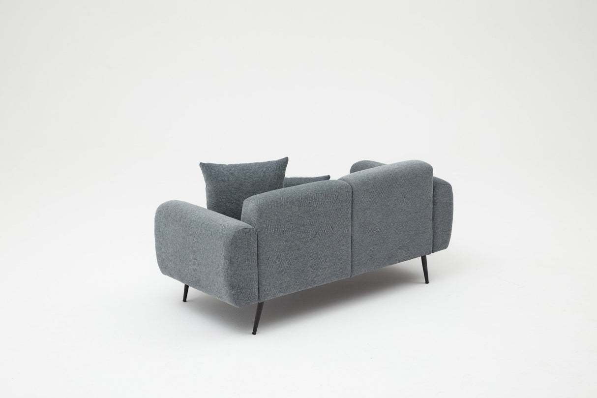 2-sitzer Sofa Seite Anthrazit