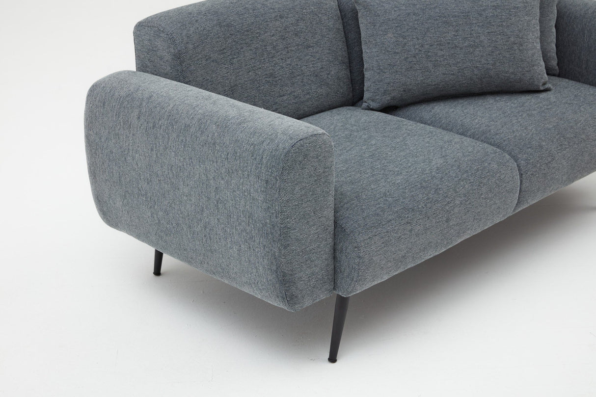 2-sitzer Sofa Seite Anthrazit