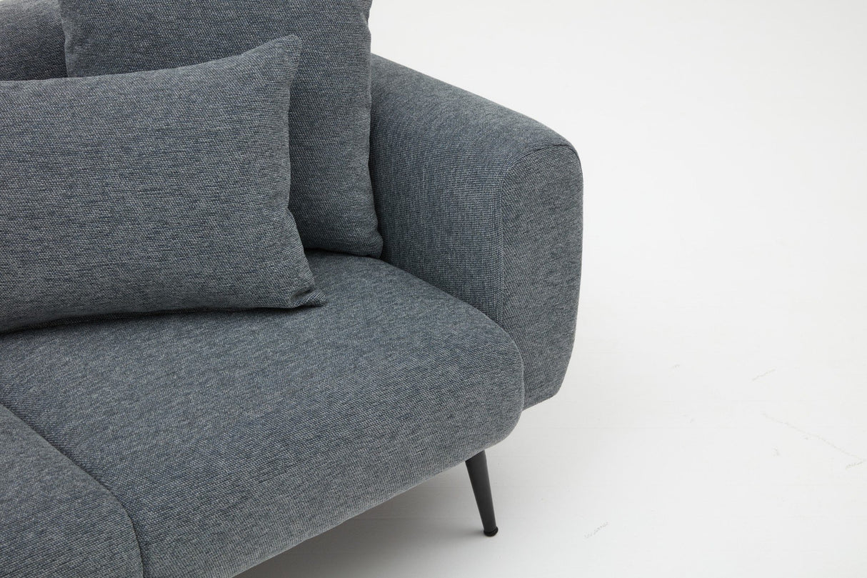 2-sitzer Sofa Seite Anthrazit