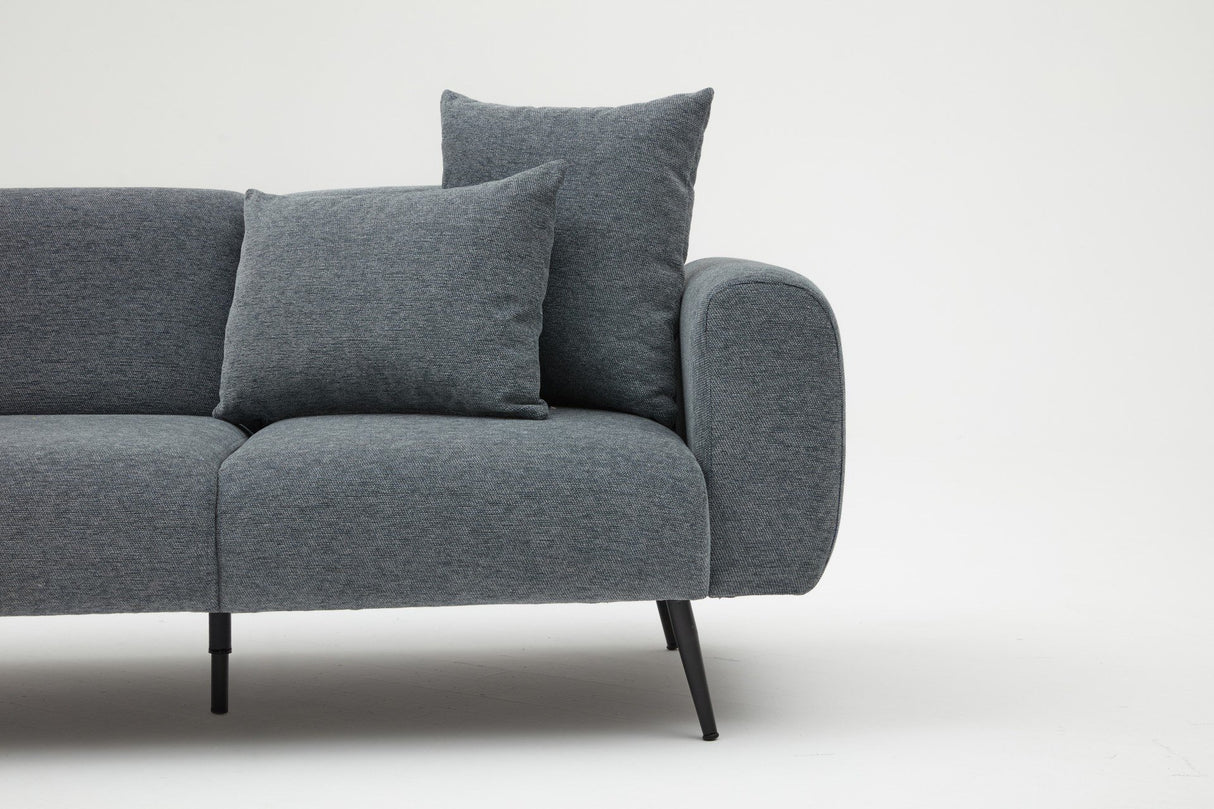 2-sitzer Sofa Seite Anthrazit