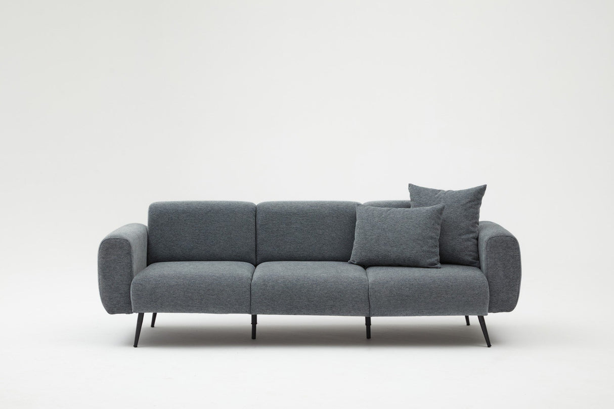 3-sitzer Sofa Seite Anthrazit