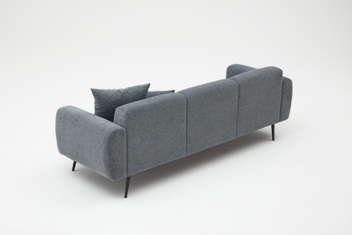 3-sitzer Sofa Seite Anthrazit