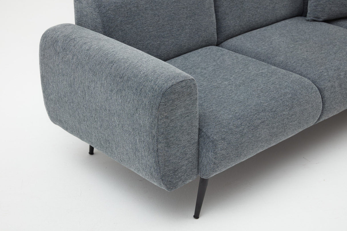 3-sitzer Sofa Seite Anthrazit