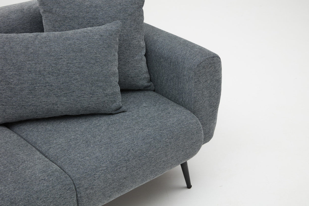3-sitzer Sofa Seite Anthrazit
