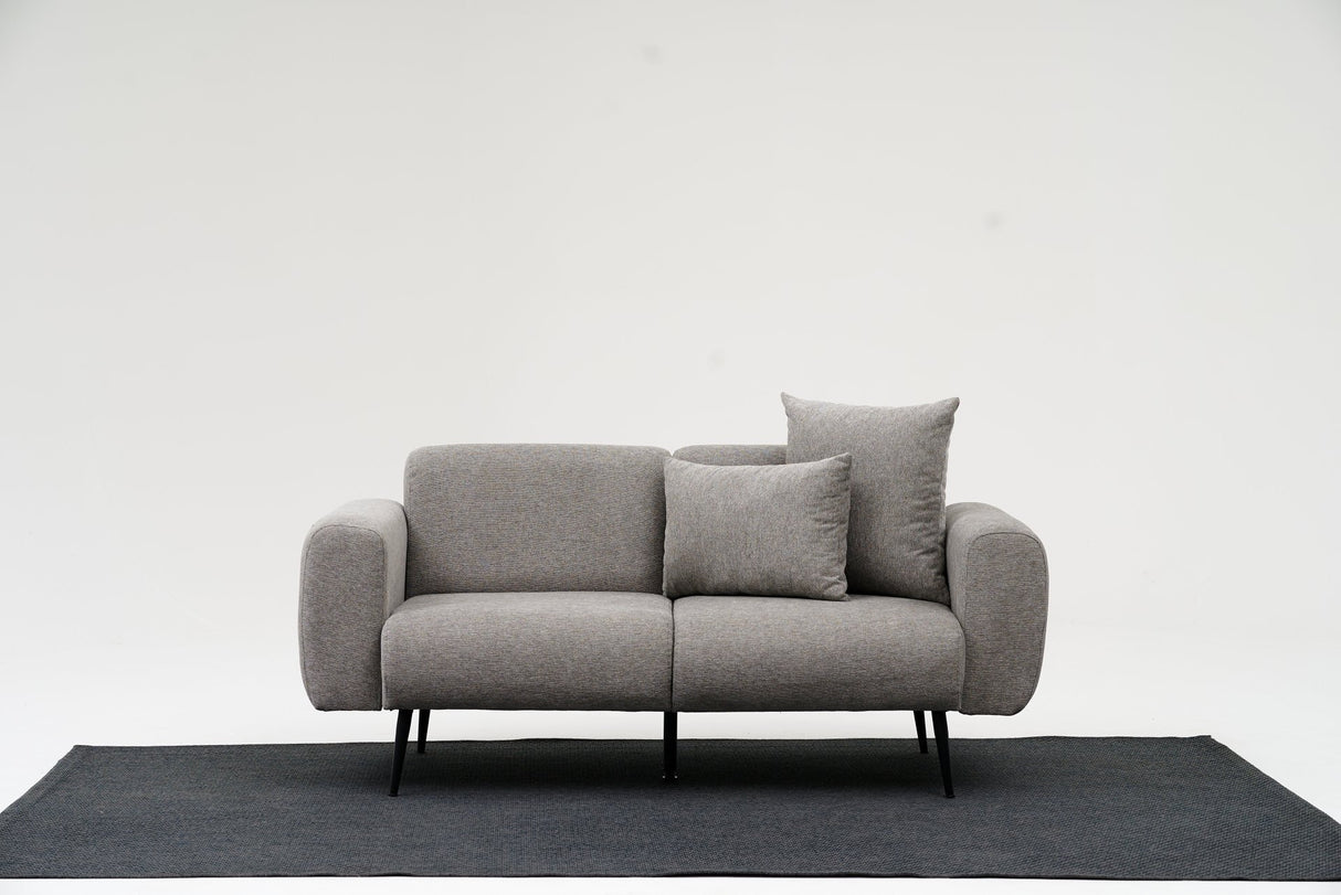 2-Sitzer-Sofa Side hellgrau