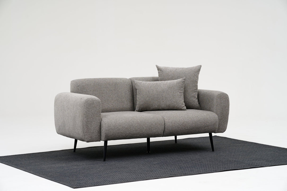 2-Sitzer-Sofa Side hellgrau