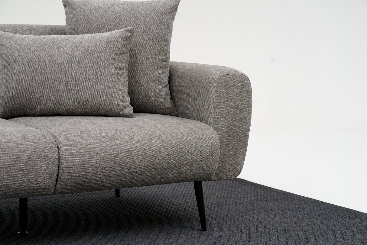 2-Sitzer-Sofa Side hellgrau