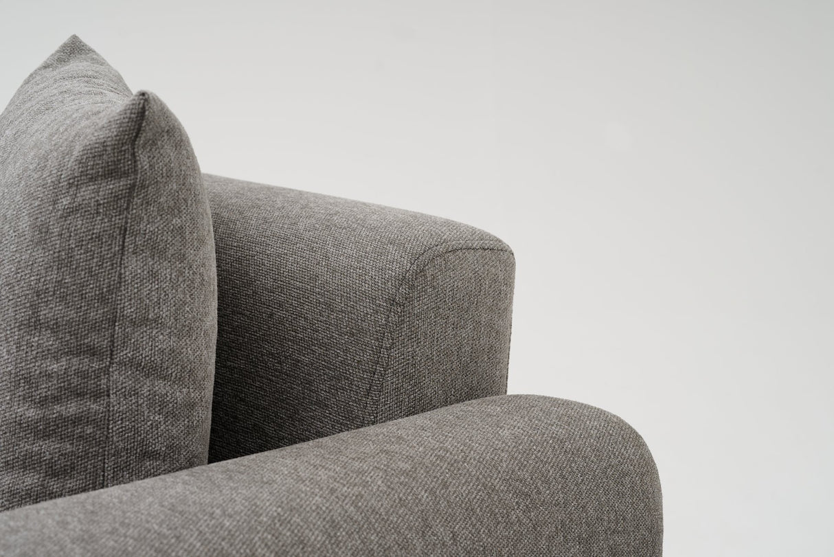 2-Sitzer-Sofa Side hellgrau