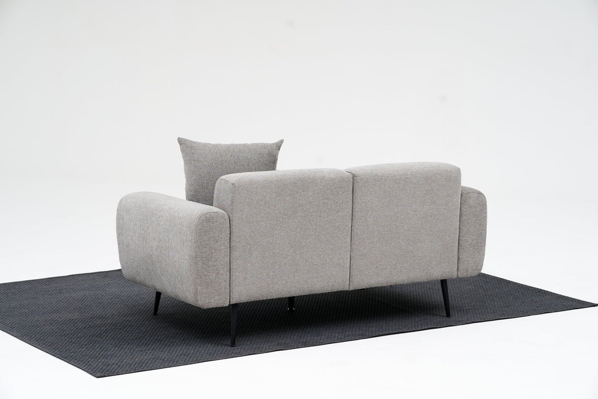 2-Sitzer-Sofa Side hellgrau