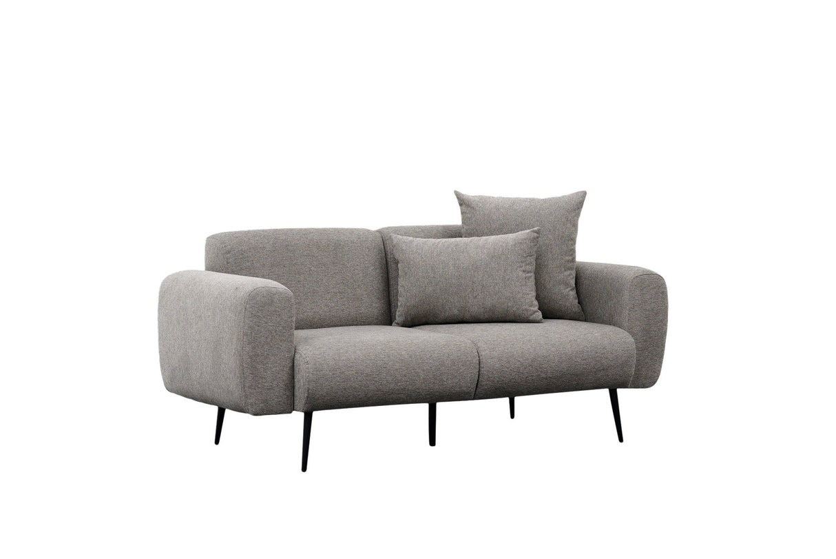 2-Sitzer-Sofa Side hellgrau