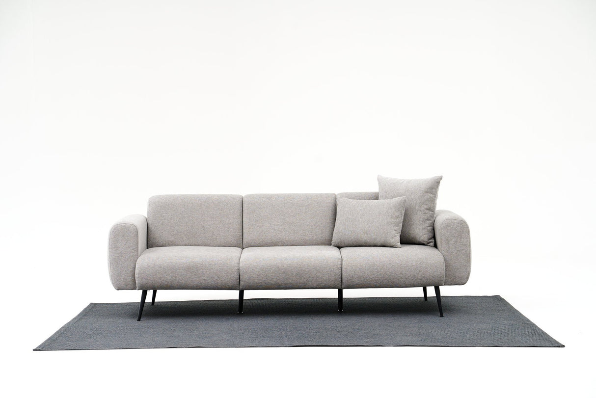 3-Sitzer-Sofa Side hellgrau
