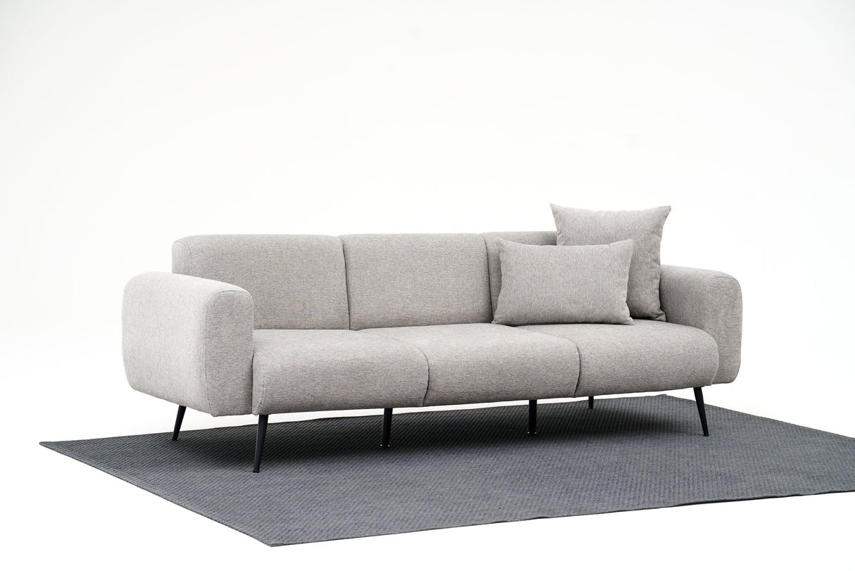3-Sitzer-Sofa Side hellgrau