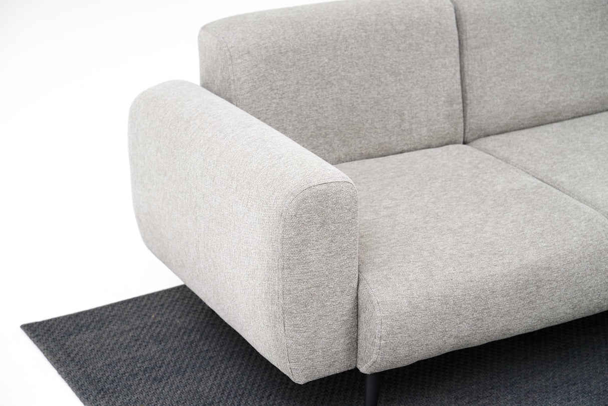 3-Sitzer-Sofa Side hellgrau