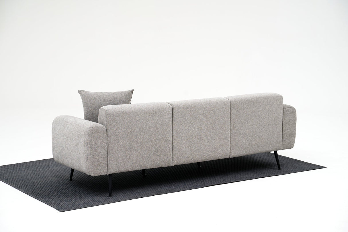 3-Sitzer-Sofa Side hellgrau