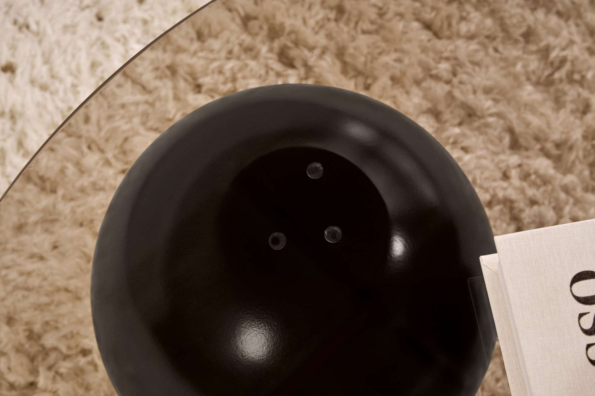 Salontafel Miro Gehard glas 85x85 cm Zwart Brons Black Bronze Tempered glass