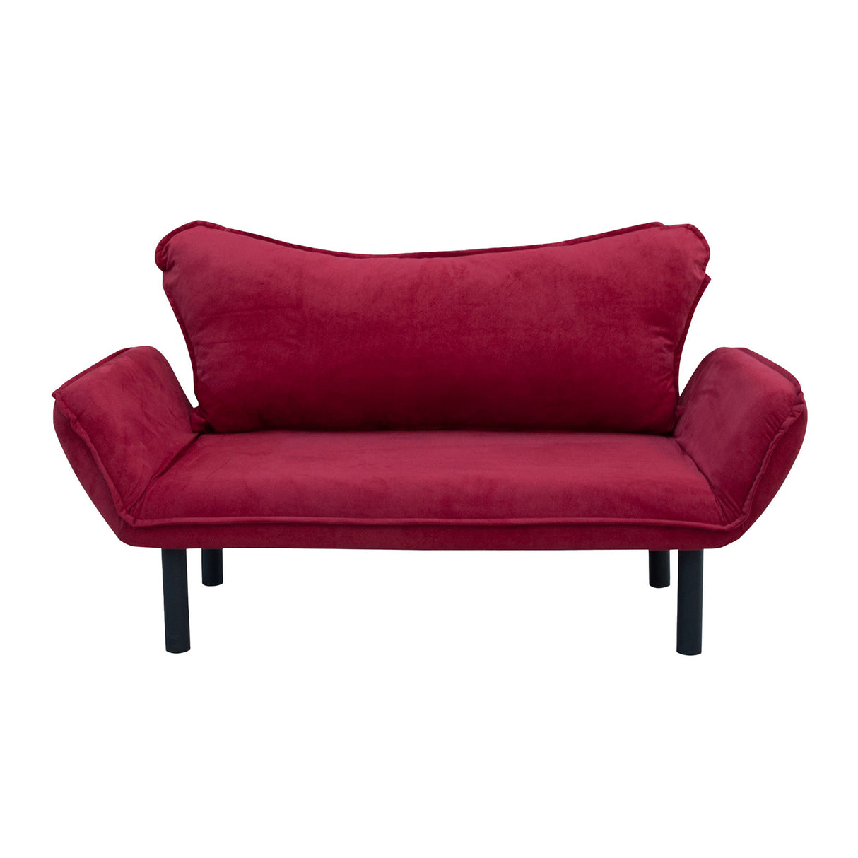2-Sitzer Schlafsofa Chatto Rot