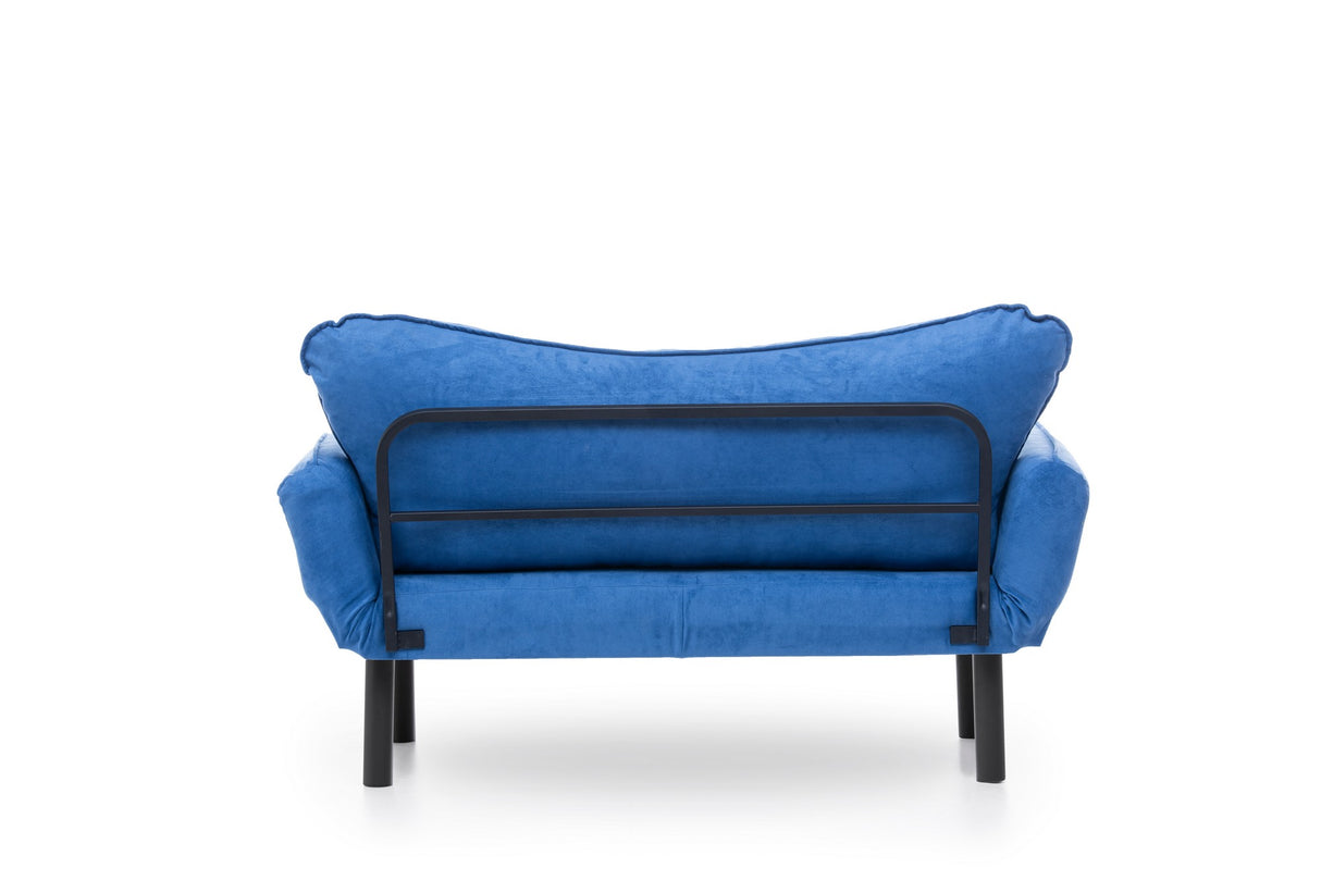 2-Sitzer Schlafsofa Chatto Blau
