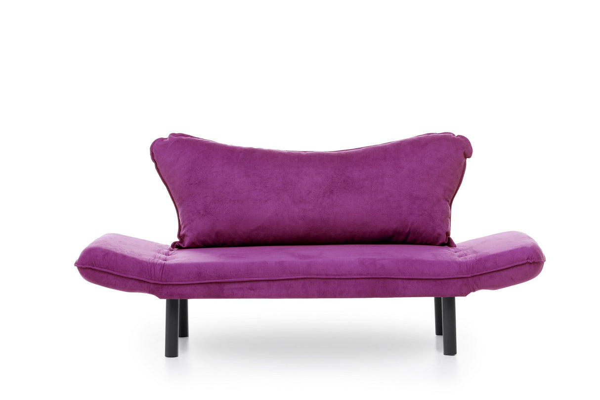 2-Sitzer Schlafsofa Chatto Lila