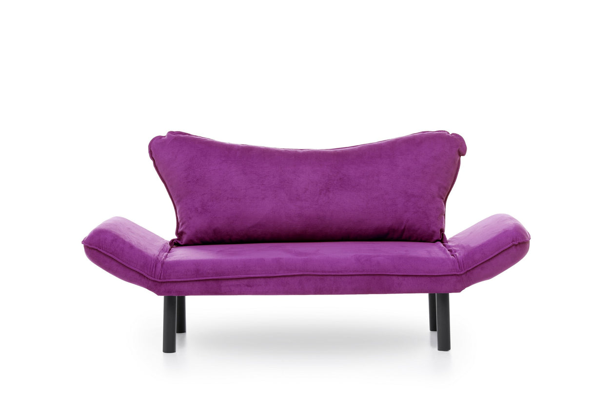 2-Sitzer Schlafsofa Chatto Lila