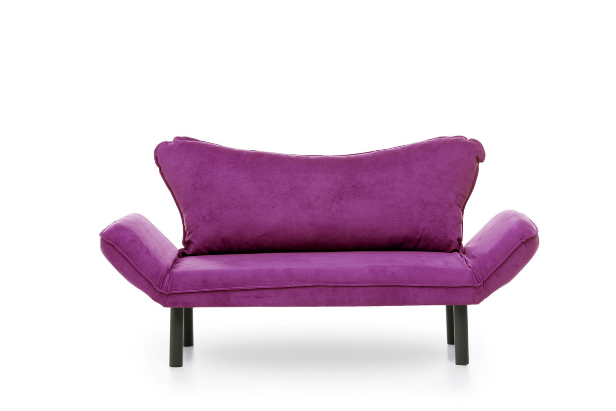 2-Sitzer Schlafsofa Chatto Lila