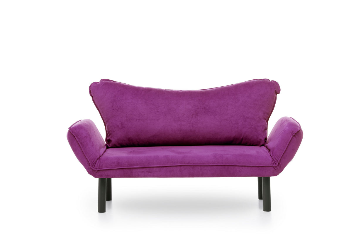 2-Sitzer Schlafsofa Chatto Lila