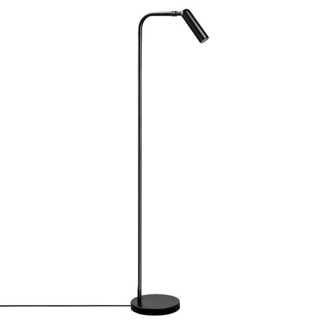 Stehlampe Schwarz Metall Vox