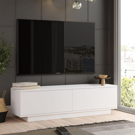TV-Möbel Merida White Melamin 140x38.2x35,5 cm