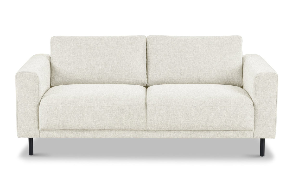 Modernes 2,5-Sitzer-Sofa Beige Stoff Aniko 183x90x78 cm