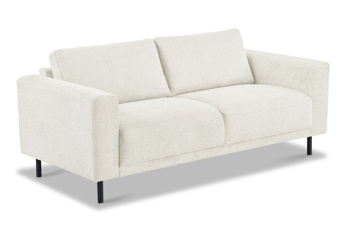 Modernes 2,5-Sitzer-Sofa Beige Stoff Aniko 183x90x78 cm