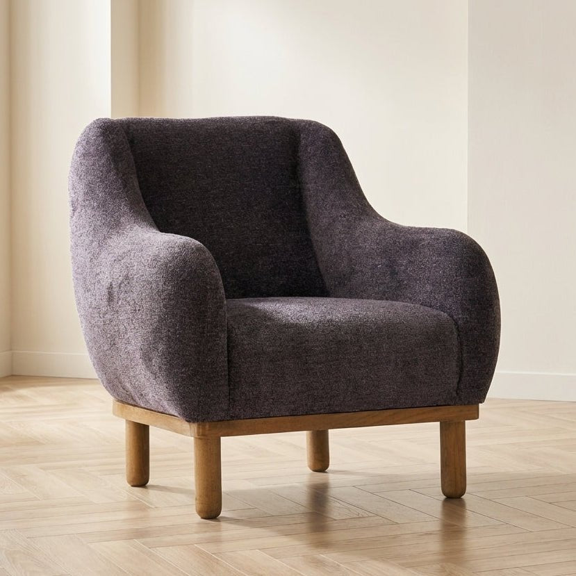 Fauteuil Rens Antraciet sfeerfoto in modern interieur
