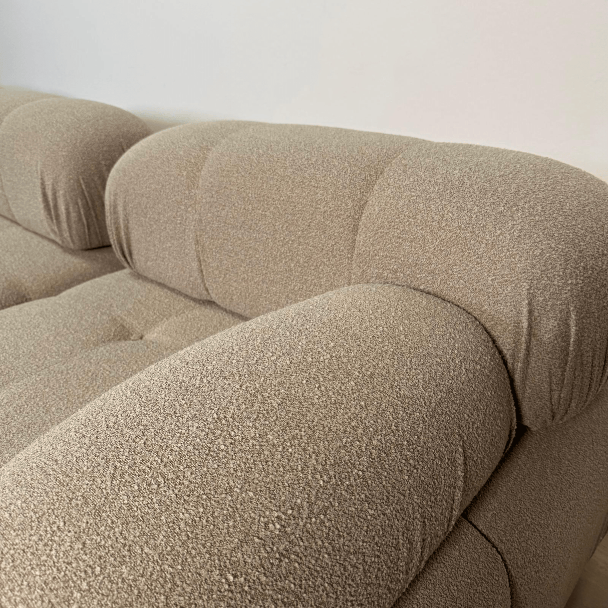 Modulare Bank 2-Sitzer Doeblo Beige