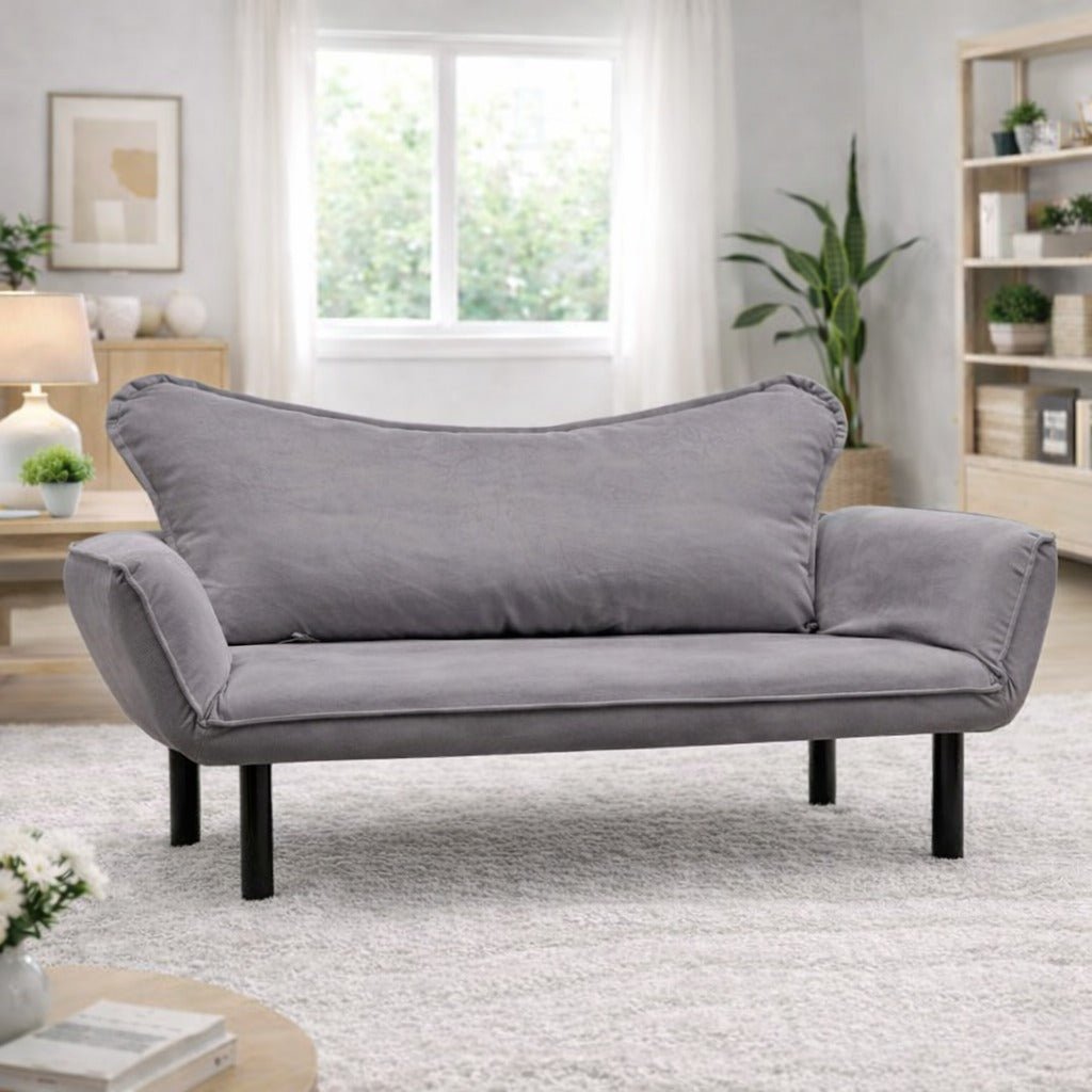 2-Sitzer Schlafsofa Chatto Grau