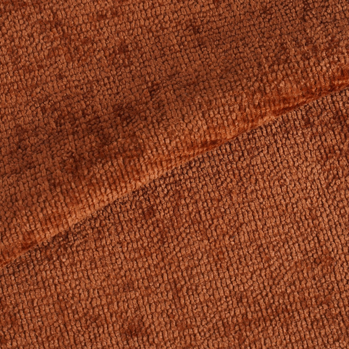 4er-Set Skandinavische Esszimmerstühle Swift – Terrakotta Chenille